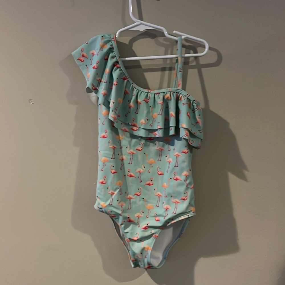 Janie and Jack girls bathing suit, size 8